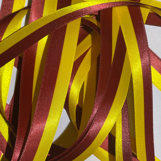 Maroon & Yellow